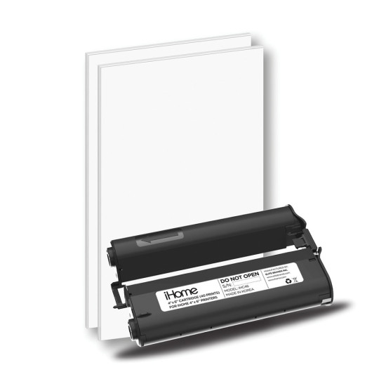 iHome IHC46-40 4-Inch x 6-Inch Ink + Paper Refill Cartridge, 40 Printsdo 45609700