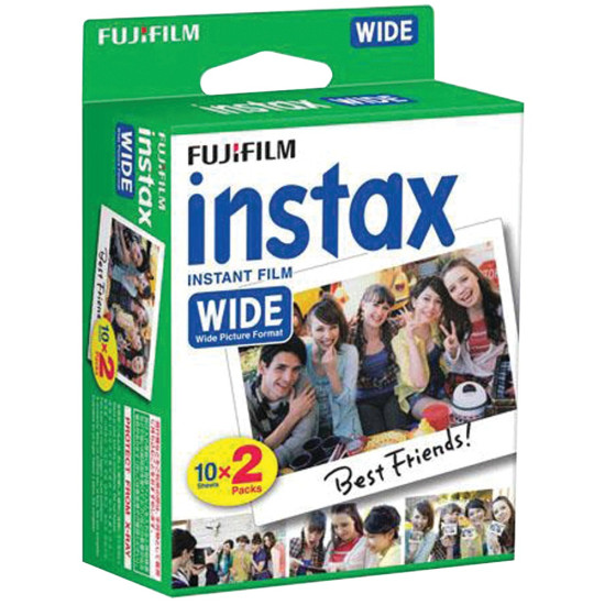 Fujifilm 16468498 instax WIDE Film Twin Packdo 35498103