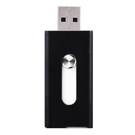 16GB Double Plug PC USB Flash Drive Dual-Purpose Memory Stick Blackdo 35196106