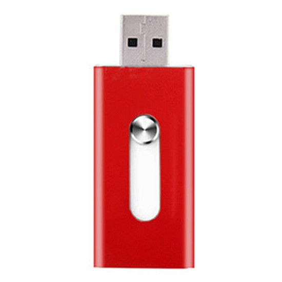 16GB Double Plug PC USB Flash Drive Dual-Purpose Memory Stick Reddo 35196107
