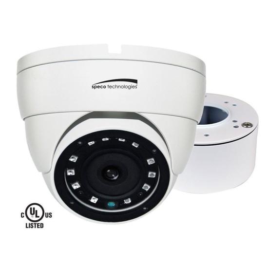 Speco VLDT4W Dome Camera 18 LED IR 3.6MM Lensdo 44907126