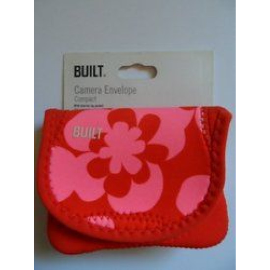 BUILT Neoprene Compact Camera Envelope - Summer Bloom, Red/Pinkdo 30607241